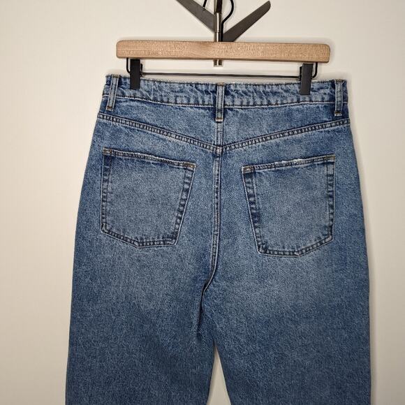 Lovers + Friends Ryan High Rise Rigid Loose Straight Jeans NWT - Picture 8 of 14
